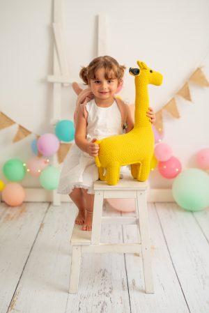 peluche algodón jirafa