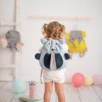 mochila infantil crochet