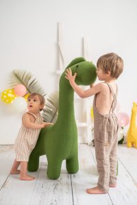 Pack peluche gigante dinosaurio