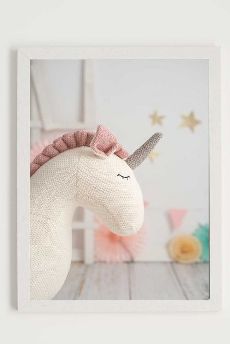 lámina unicornio crochet