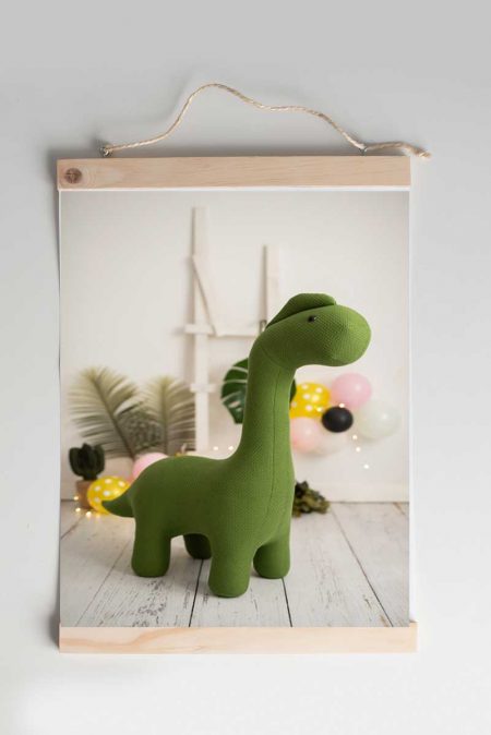 hanger dinosaurio crochet