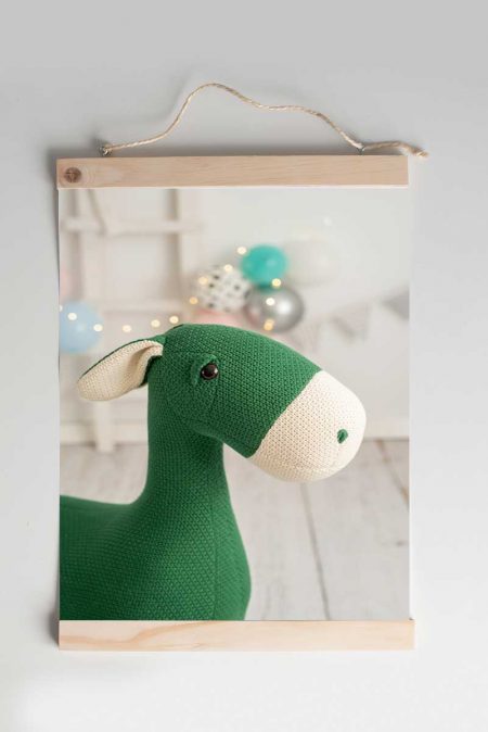 hanger burro crochet