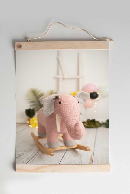 hanger elefante crochet