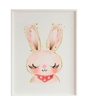 CUADRO INFANTIL LÁMINA RABBIT