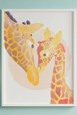 lámina giraffe fantasy