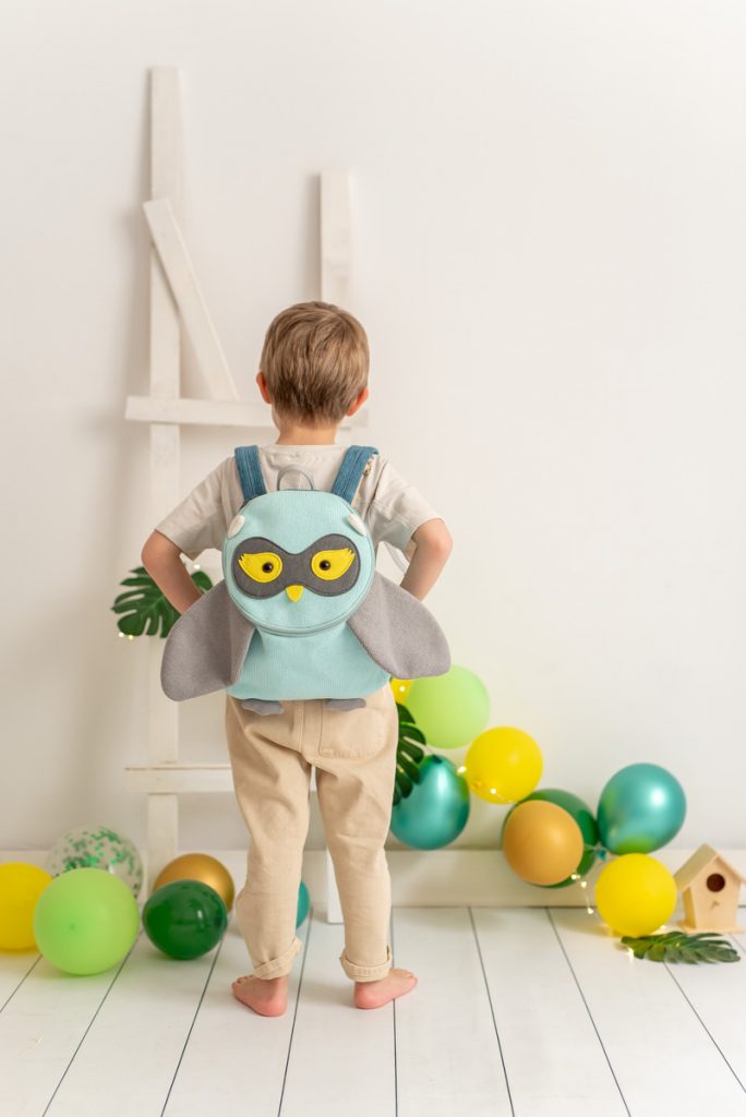 Mochila infantil - MOCHILA BUHO - Crochetts