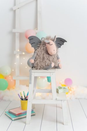 mochila infantil crochet