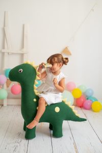 peluche gigante dinosaurio