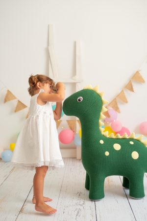 peluche gigante dinosaurio