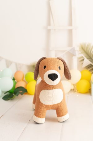 riesiger ausgestopfter Hund