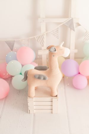 Baumwolle Plüsch geflügeltes Einhorn