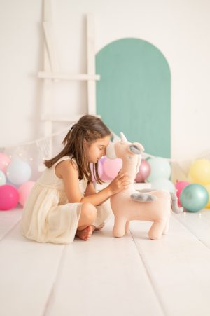 Baumwolle Plüsch geflügeltes Einhorn