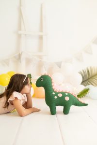 peluche algodón dinosaurio