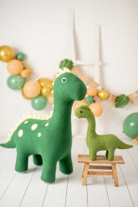 set peluche gigante dinosaurio