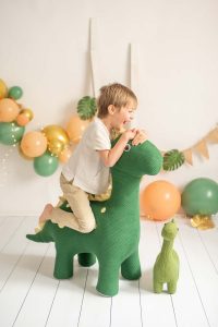 set peluche gigante dinosaurio