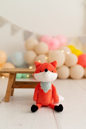 Stoff Stoffpuppe Fuchs