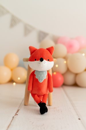 Stoff Stoffpuppe Fuchs