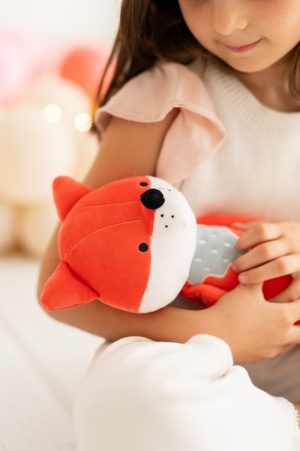 Stoff Stoffpuppe Fuchs