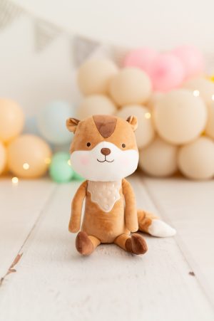 Stoff Stoffpuppe Eichhörnchen