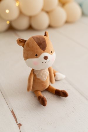 Stoff Stoffpuppe Eichhörnchen