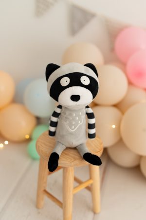 poupée en tissu animalier