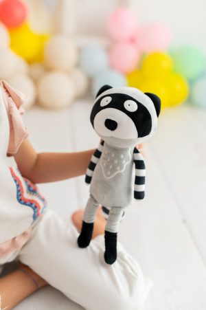 poupée en tissu animalier