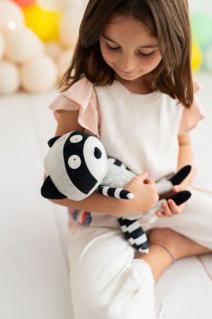 poupée en tissu animalier