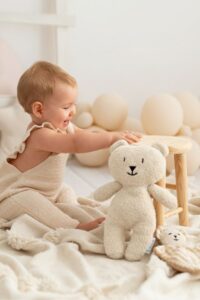 soft teddy bear doudou