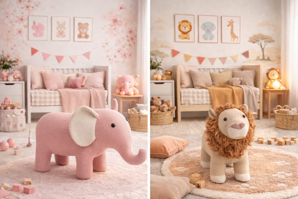 AMIGURUMIS MAXI MANDY y TROY 