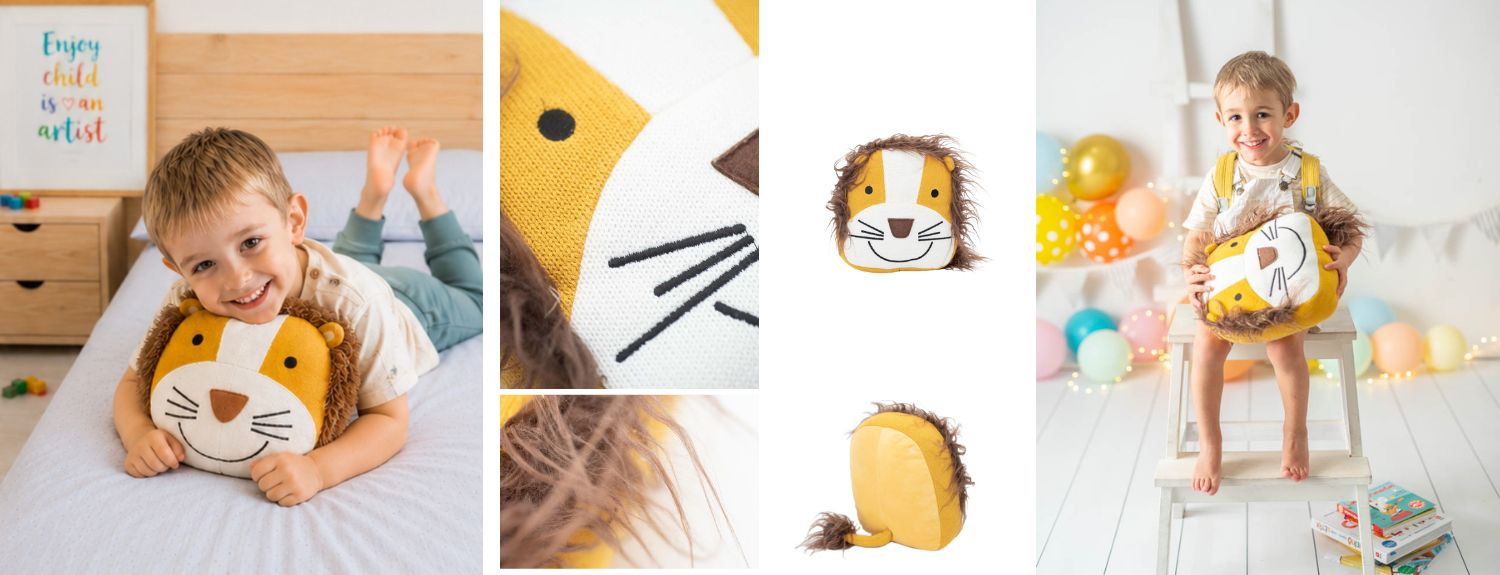 CROCHETTS COJIN SIMBA 
