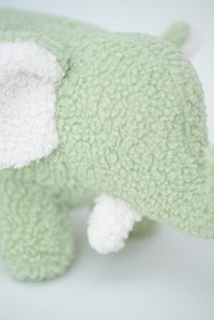 doudou elefante verde suave