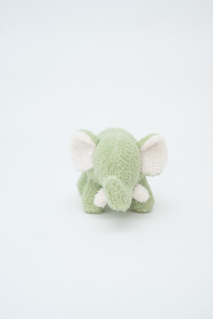 doudou elefante verde suave