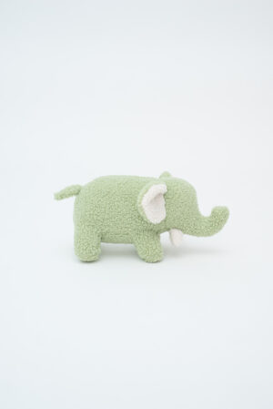 doudou elefante verde suave