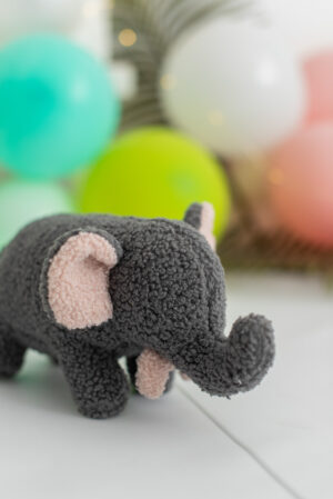 doudou weicher grauer Elefant