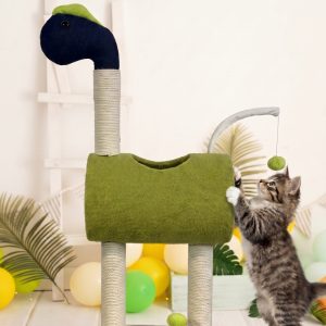 GRATTATOIO PER GATTI - DINOSAURIO