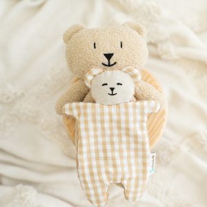 FIRST PLUSH & DOUDOU SET BEIGE