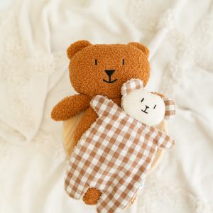 SET PRIMO PELUCHE & DOUDOU BROWN
