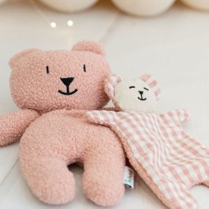 SET PRIMO PELUCHE & DOUDOU ROSA