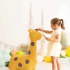 PLÜSCHSITZ GIRAFFE BERTA