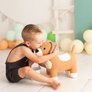 PELUCHE CHIEN TOBY