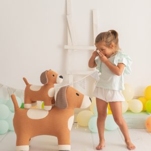 SET 2 PELUCHE CANI COTONE