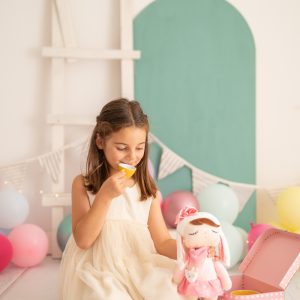 POUPÉE TISSU LAPIN LILI