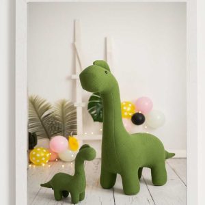 LÁMINA FAMILY DINOS CROCHET
