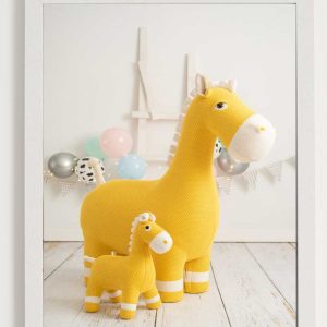 LÁMINA FAMILY CABALLOS CROCHET
