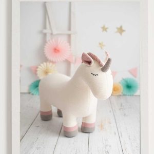AFFICHE UNICORN CROCHET
