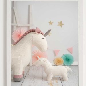 LÁMINA FAMILY UNICORNIOS CROCHET