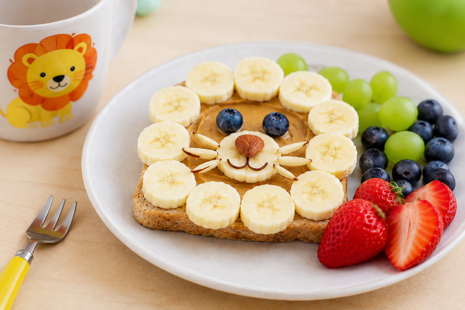 Merienda saludable infantil