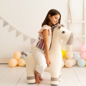 PELUCHE ASIENTO YEGUA BIMBA