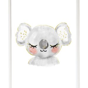 CUADRO INFANTIL LÁMINA KOALA