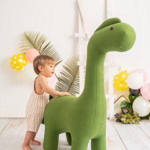 PELUCHE SIÈGE DINOSAURE TINO